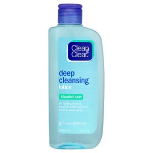 Clean & Clear Hloubkově čistící pleťová voda pro citlivou pleť 200ml