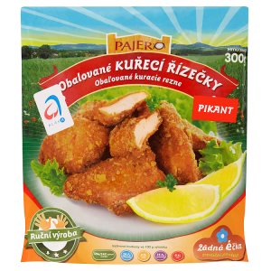 Pajero Obalované kuřecí řízečky pikant 300g