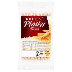 Michelské Pekárny Křehké plátky tmavé 65g
