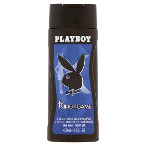 Playboy King of the Game Celotělový sprchový gel 2 v 1 pro něj 400ml