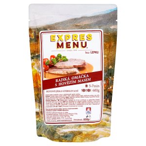 Expres Menu Rajská omáčka s hovězím masem 600g