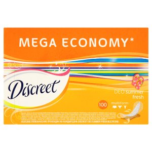 Discreet Deo multiform summer fresh tenké intimky pro každý den se svěží letní vůní 100 ks