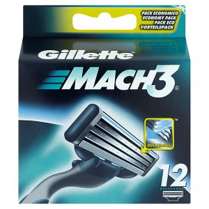 Gillette Mach3 Náhradní hlavice k holicímu strojku 12 ks