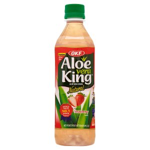 OKF King Aloe vera jahoda drink 500ml
