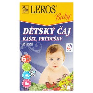 Leros Baby Dětský čaj 20 sáčků, vybrané druhy