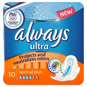 Always Ultra Normal plus hygienické vložky 10 ks