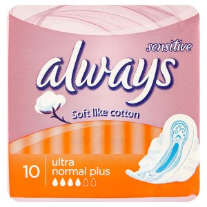 Always Sensitive Ultra normal plus hygienické vložky 10 ks