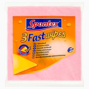 Spontex Fast wipes víceúčelová utěrka 3 ks