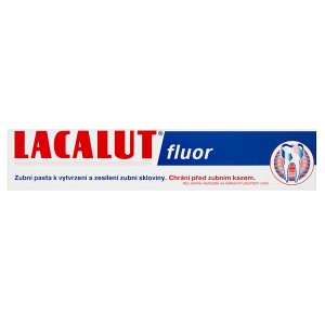 Lacalut Fluor zubní pasta k vytvrzení a zesílení zubní skloviny 75ml