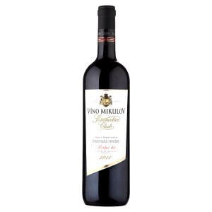 Víno Mikulov Sommelier Club Zweigeltrebe víno s přívlastkem pozdní sběr suché červené 0,75l