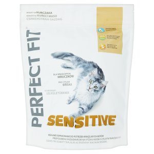 Perfect Fit Sensitive Kompletní krmivo pro dospělé kočky 750g