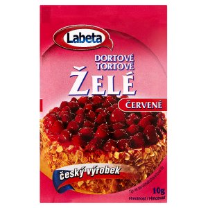 Labeta Dortové želé červené 10g
