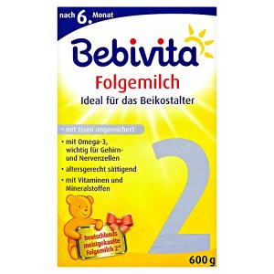 Bebivita 2 Pokračovací mléčná kojenecká výživa 2 x 300g