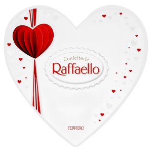 Ferrero Raffaello Oplatka s náplní a celou mandlí zdobená strouhaným kokosem 140g