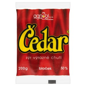 Agricol Čedar 45% 200g