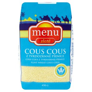 Menu Zlaté Cous cous z tvrdozrnné pšenice 450g