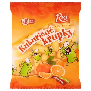Rej Kukuřičné křupky pomerančové 90g