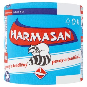 Harmasan Toaletní papír 1 vrstvý 400 útržků
