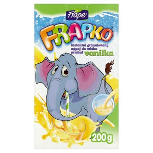 Frape Frapko Instantní granulovaný nápoj do mléka příchuť vanilka 200g