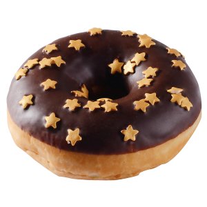Donut s polevou a hvězdičkami 58g, vybrané druhy