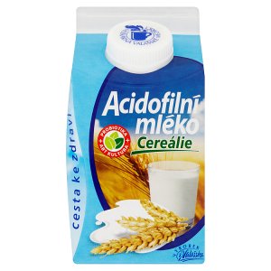 Mlékárna Valašské Meziříčí Acidofilní mléko cereálie 450g v akci