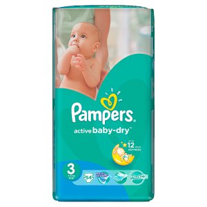 Pampers Active Baby Pleny 3 Midi 54 ks