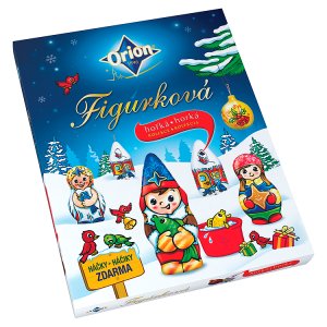 ORION Vánoční kolekce hořká figurková 400g