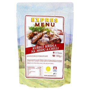 Expres Menu Kuřecí křídla na medu a chilli 300g