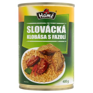 Hamé Slovácká klobása s fazolí 400g