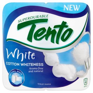 Tento White Cotton whiteness toaletní papír 4 role