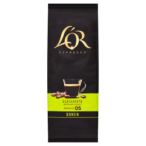 L'OR Elegante pražená zrnková káva 500g