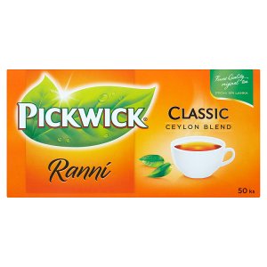 Pickwick Ranní, vybrané druhy 50 sáčků 