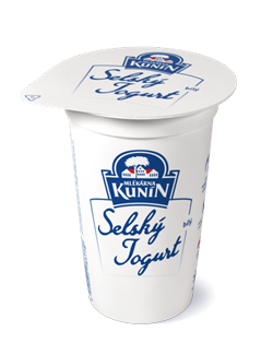 Kunín Selský jogurt bílý 200g