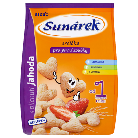 Sunárek Srdíčka pro první zoubky 50g, vybrané druhy