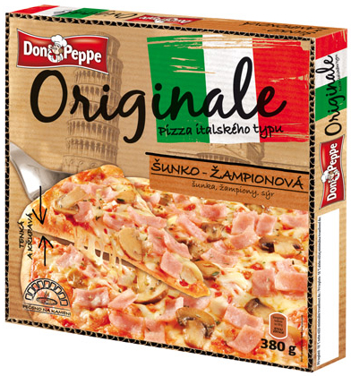 Don Peppe Pizza Originale, vybrané druhy