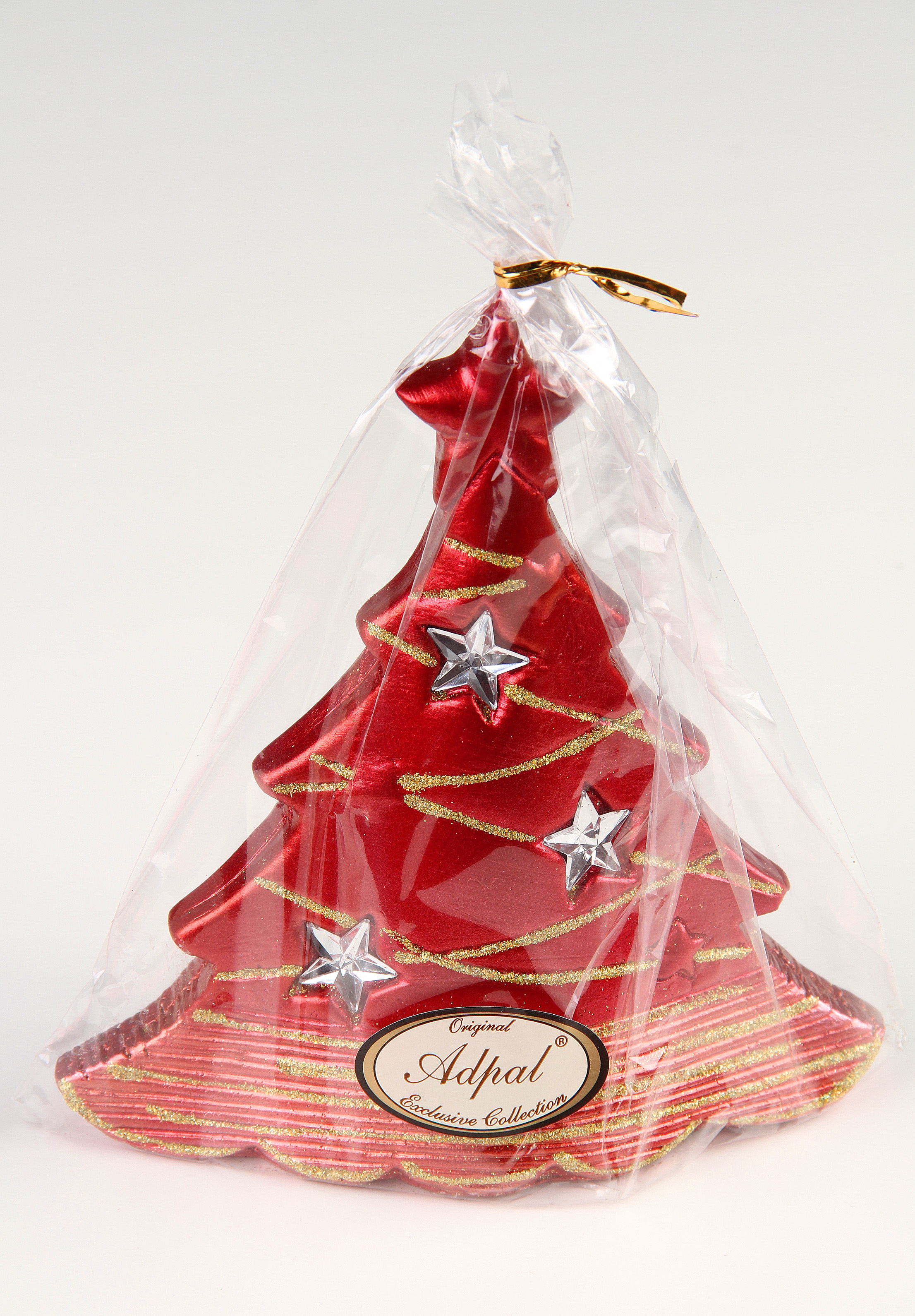 Vánoční stromek metalický zdobený