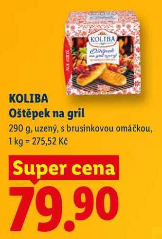 KOLIBA Oštěpek na gril, 290 g