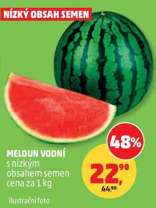 MELOUN VODNÍ s nízkým obsahem semen, 1 kg
