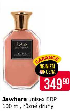 Jawhara unisex EDP 100 ml, různé druhy