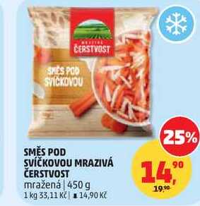SMĚS POD SVÍČKOVOU MRAZIVÁ ČERSTVOST mražená, 450 g