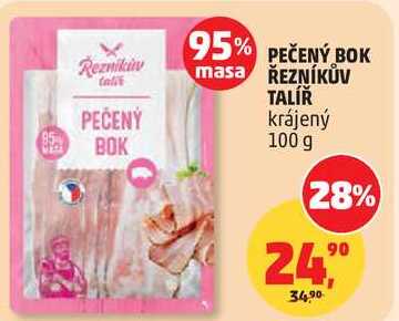 PEČENÝ BOK ŘEZNÍKŮV TALÍŘ krájený, 100 g