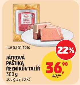 JÁTROVÁ PAŠTIKA ŘEZNÍKŮV TALÍŘ, 300 g
