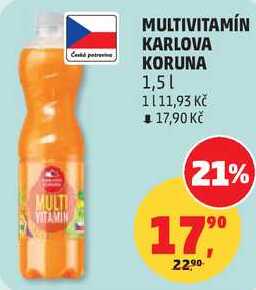 MULTIVITAMÍN KARLOVA KORUNA, 1,5 l