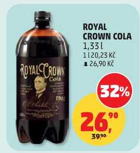 ROYAL CROWN COLA, 1,33 l