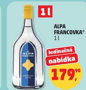 ALPA FRANCOVKA, 1 l