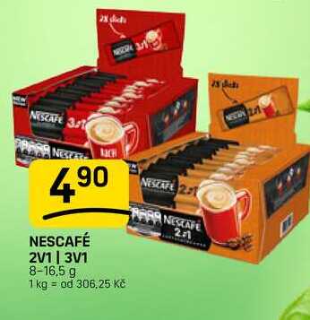 NESCAFÉ 2V1 | 3V1 8-16,5 g 