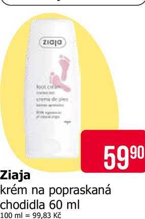 Ziaja krém na popraskaná chodidla 60 ml 