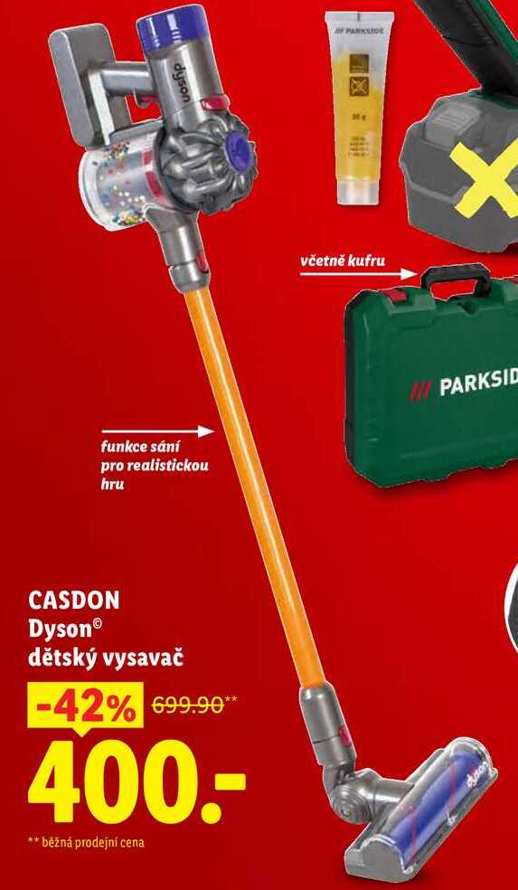 CASDON Dyson® dětský vysavač