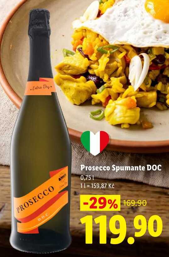 Prosecco Spumante DOC, 0,75 l