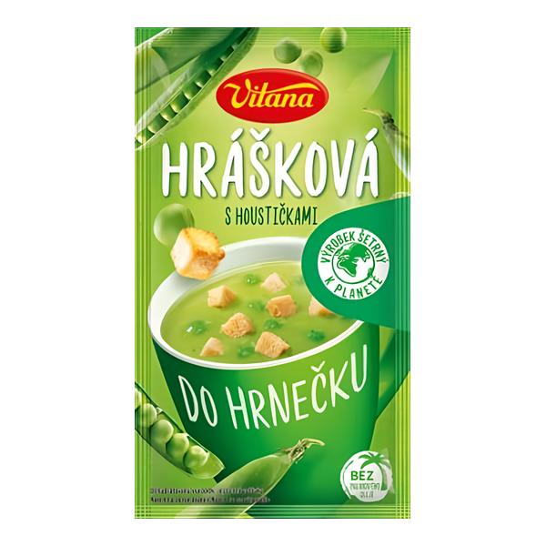 Vitana Do hrnečku Instantní polévka hrášková s houstičkami